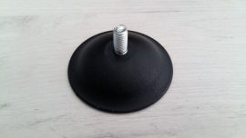 PVC Плоско пинго черно, М8