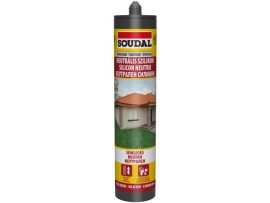 Неутрален силикон прозрачен 280мл SOUDAL
