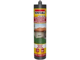 Неутрален силикон бял 280мл SOUDAL