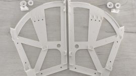 Двойка за обувки PVC Бяла