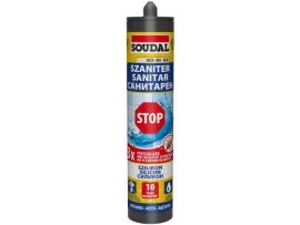 Санитарен силикон беже 280мл SOUDAL
